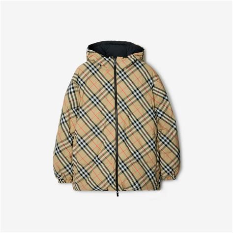 style 8832 burberry men|Reversible Check Nylon Snowdonia Puffer Jacket in Sand .